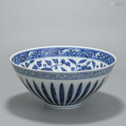 painted flower bowl from Ming