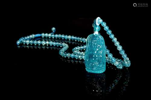 aquamarine buddhism from Qing