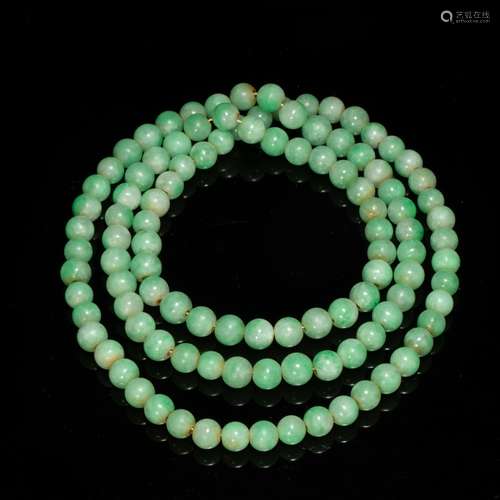 ancient jade beads from QIng