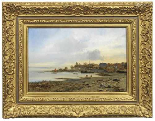Germain Fabius Brest(1823 Marseille - 1900 ebenda)KüstenlandschaftVon der Schule von Barbizon