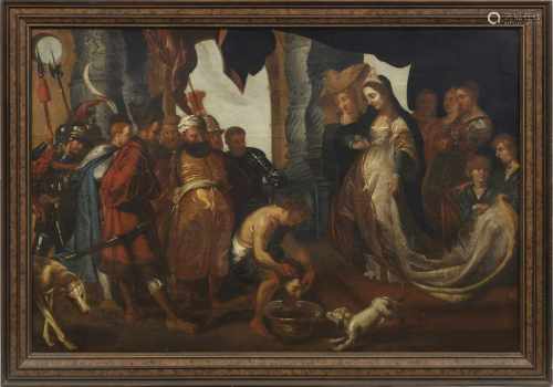 Peter Paul Rubens(1577 Siegen - 1640 Antwerpen) Nachfolger, tätig um 1650-1660Tomyris lässt sich das