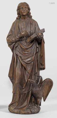 Französischer oder flämischer Bildhauer(Tätig im 17. Jh.)Statuette des Evangelisten