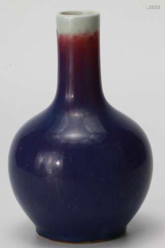 A Chinese Fancy Glaze Porcelain Ball Shape Vase