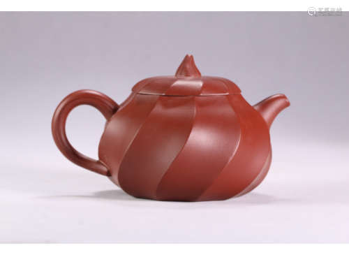 A Chinese Purple Sands Teapot,Yun Tongtong Mark
