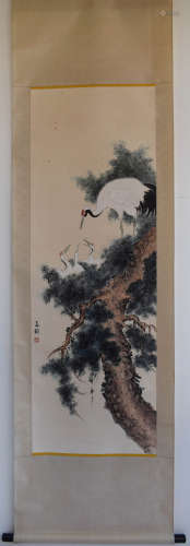 A Chinese Bird-and-flower Painting, Song Meiling Mark