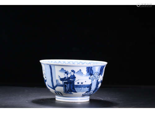 A Chinese Blue and White Porcelain Bowl