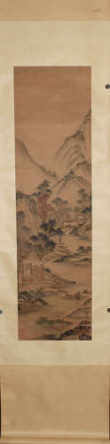 A Chinese Landscape Painting, Lanying Mark
