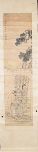 A Chinese Figure Painting, Qian Huian Mark