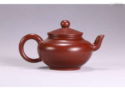 A Chinese Purple Clay Pot