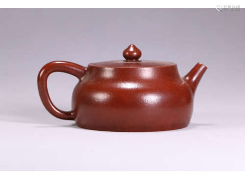A Chinese Purple Clay Pot