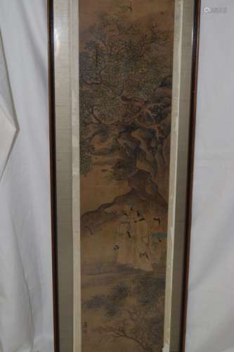 Chinese Watercolor Painting after Tang Yin