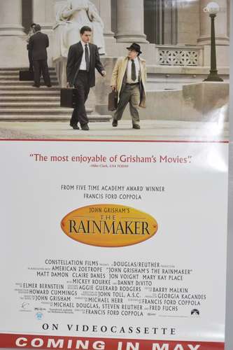 John Grisham's The Rainmaker (1997) Movie Poster