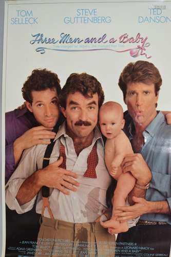 Three Men and a Baby (1987) Movie Poster