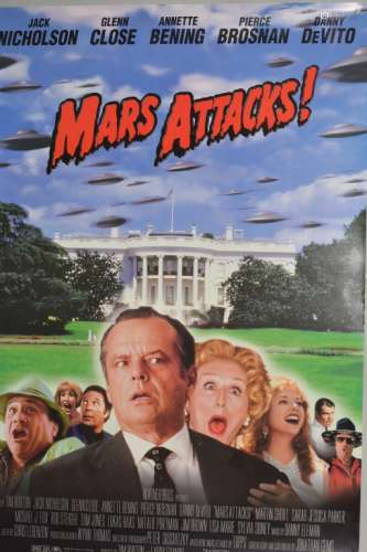 Mars Attacks! (1996) Movie Poster