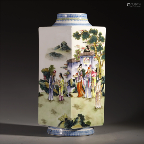 A CHINESE PORCELAIN FAMILLE ROSE…