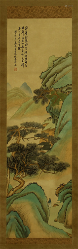 CHINESE SCROLL PAINTING OF LANDSCAP…