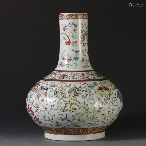 CHINESE PORCELAIN ENAMEL FLO…