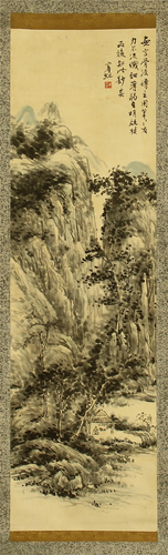 CHINESE SCROLL PAINTING OF LANDSCAP…