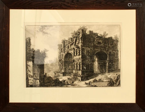 CAVALIER PIRANESI POSTHUMOUS …