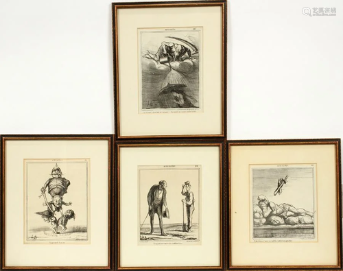 HONORE DAUMIER LITHOGRAPHS …