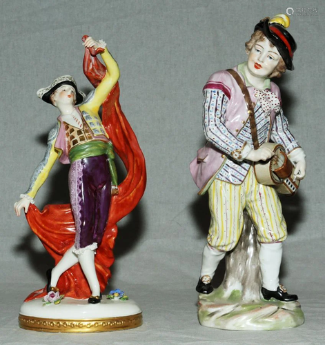 DRESDEN PORCELAIN FIGURINES