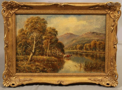 SIDNEY YATES JOHNSON OIL ON CANV…