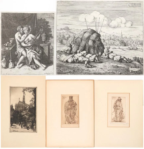 AFTER DAVID DEUCHAR, ENGRAVINGS …