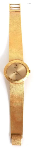 18KT GOLD ROLEX, 