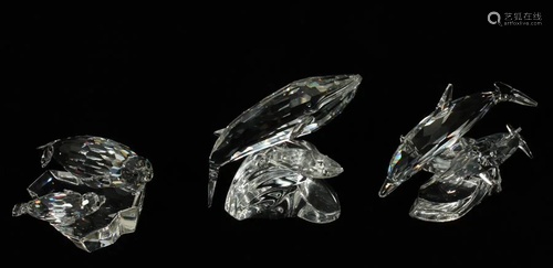 SWAROVSKI CRYSTAL DOLPHIN, TURTL…