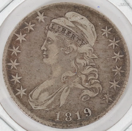 .50C LIBERTY CAPPED BUST STERLING S…