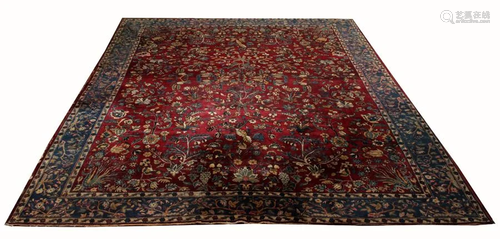 PERSIAN TABRIZ WOOL, CARPET, EARLY 2…