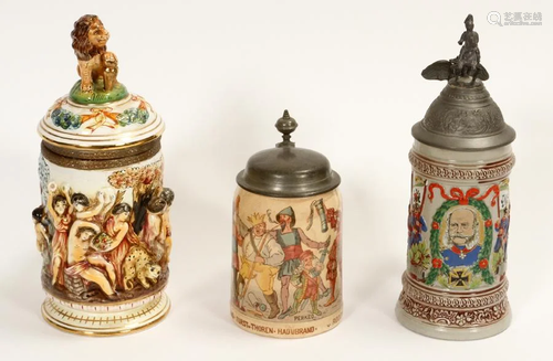 GERMAN AND ITALIAN PORCELAIN, STEI…