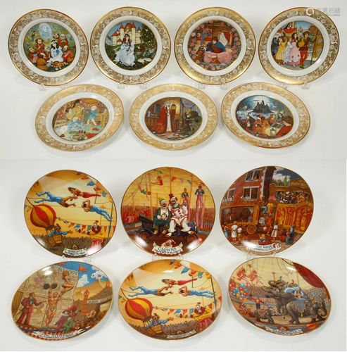 GRIMM'S FAIRY TALES AND CIRCUS PLATES