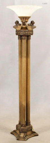 METAL FLOOR LAMP, H 66