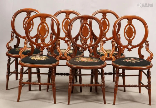 VICTORIAN MAHOGANY CHAIRS, NE…