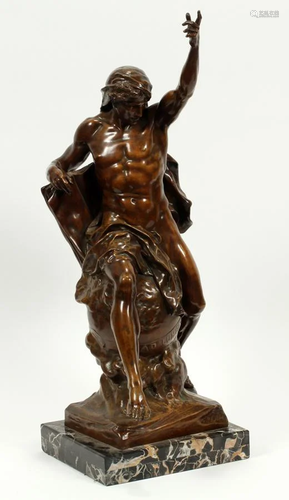 EMILE-LOIS PICAULT BRONZE SCULPT…