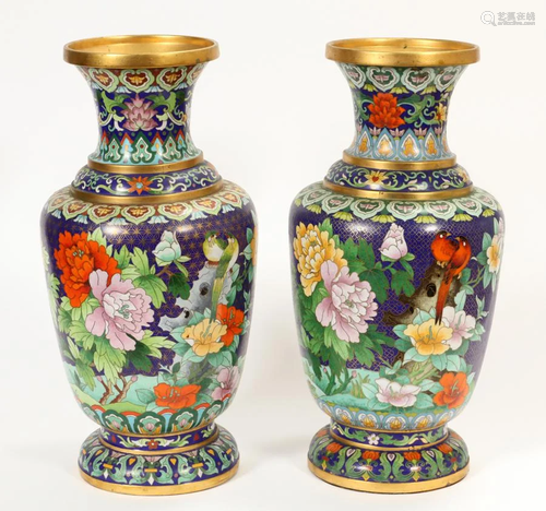 VINTAGE CHINESE, CLOISONNE U…