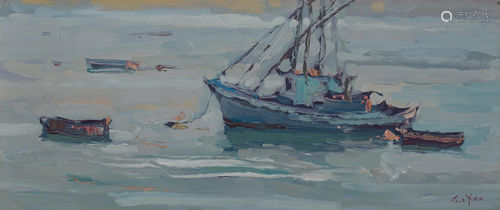 Si Chen Yuan (1911-1974 Monterey, CA)