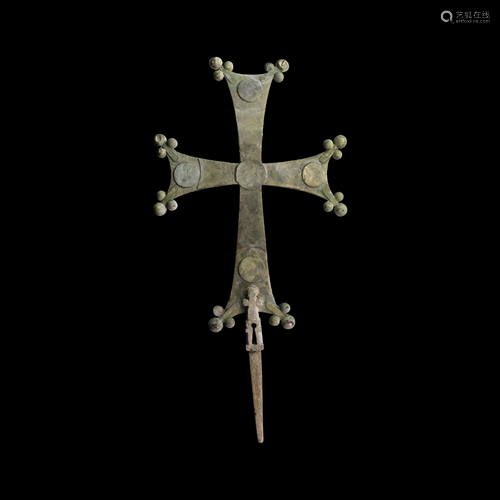 Large Byzantine Military Standard Cross