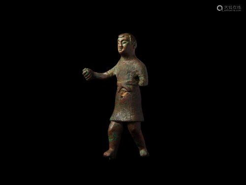 Roman Statuette of a Nobleman