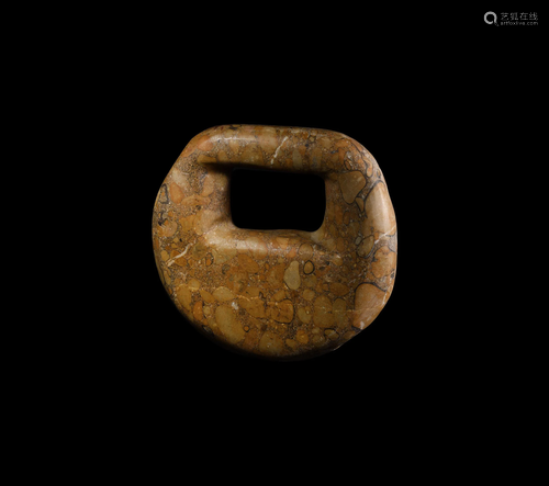 Bactrian Ceremonial 'Lock' Idol or Badge of A…