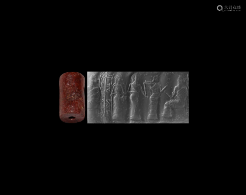 Large Neo-Sumerian Cylinder Seal