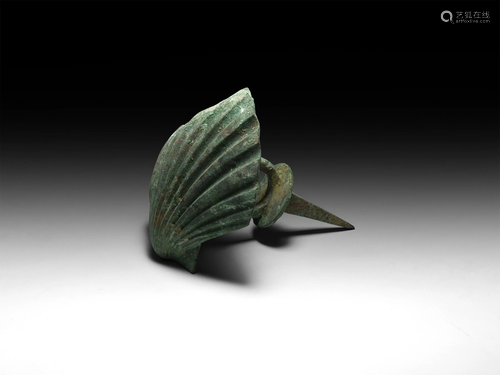 Roman Scallop Shell Chariot Fitting