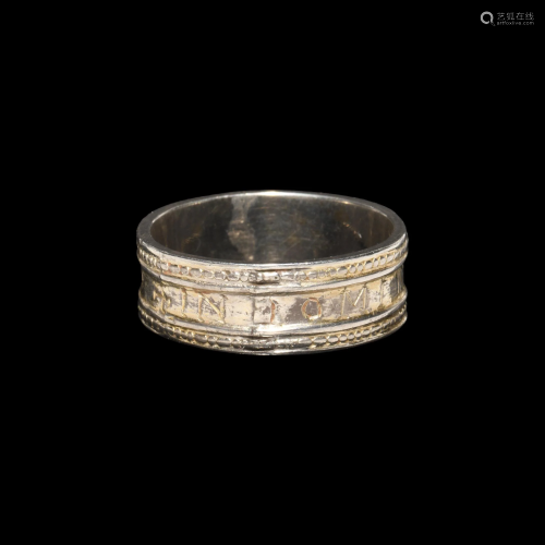 Tudor 'The Axminster' Gilt Silver '+ IN DOMINO …