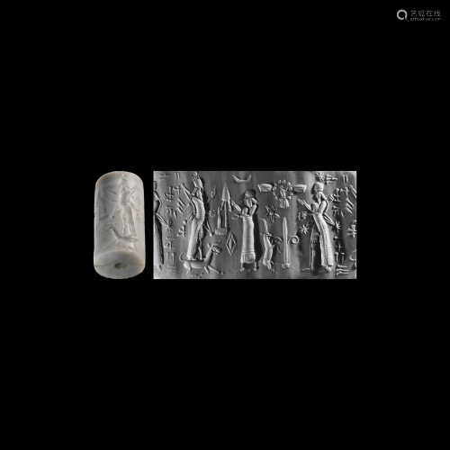 Neo-Babylonian Cylinder Seal of a High …