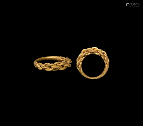 Viking Gold Multi-Strand Ring