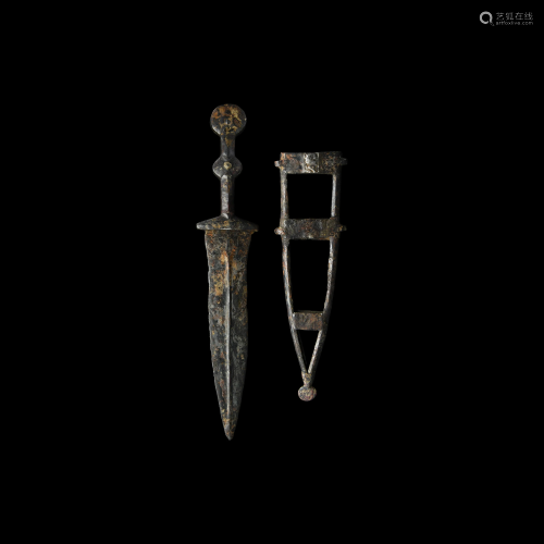 Roman Pugio with Scabbard