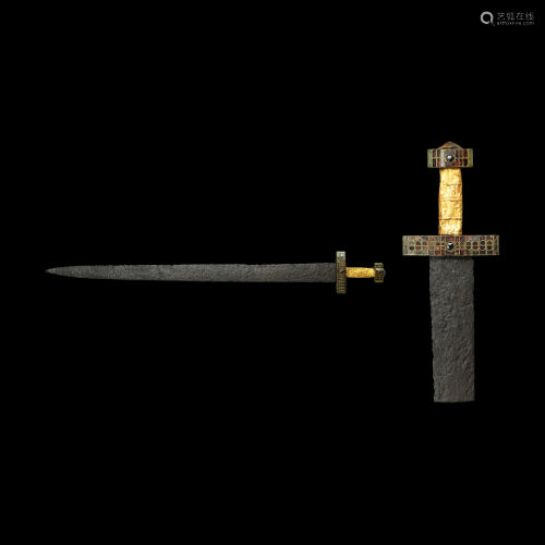 Merovingian or Eastern Roman Sword Jew…