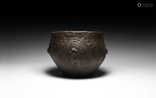 Stone Age Corded Ware Jar