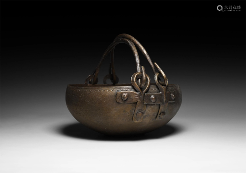 Early Iron Age Celtic Cauldron